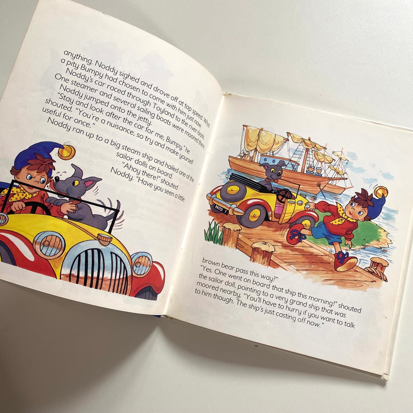 Vintage 1988 Noddy book