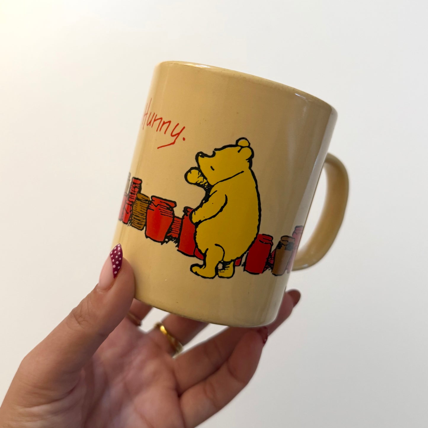 Vintage Winnie the Pooh ceramic mug