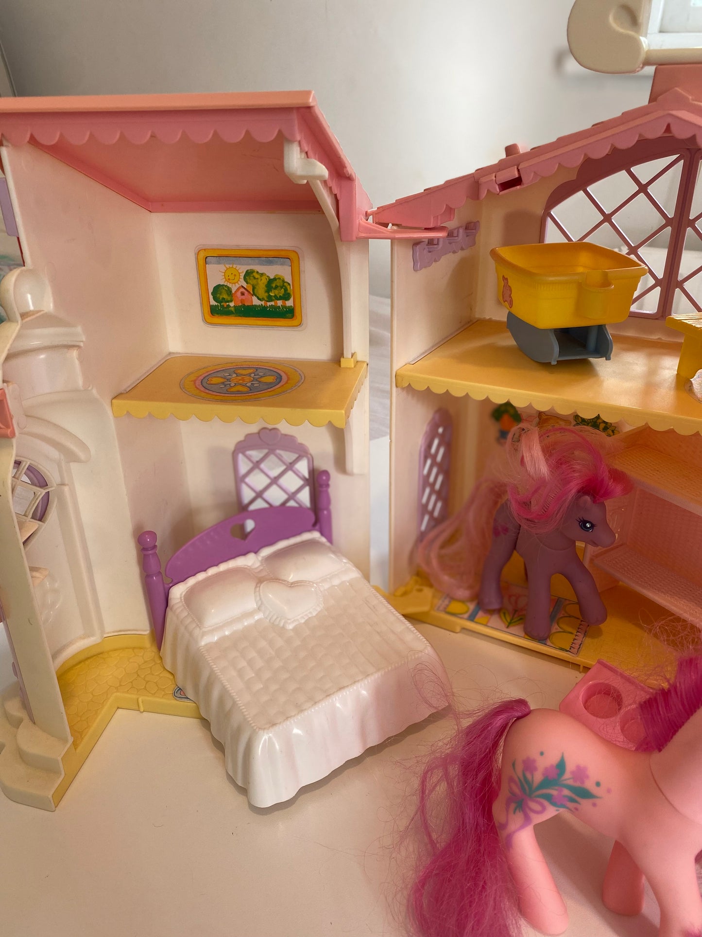Vintage 1980’s my little pony lullaby nursery toy house