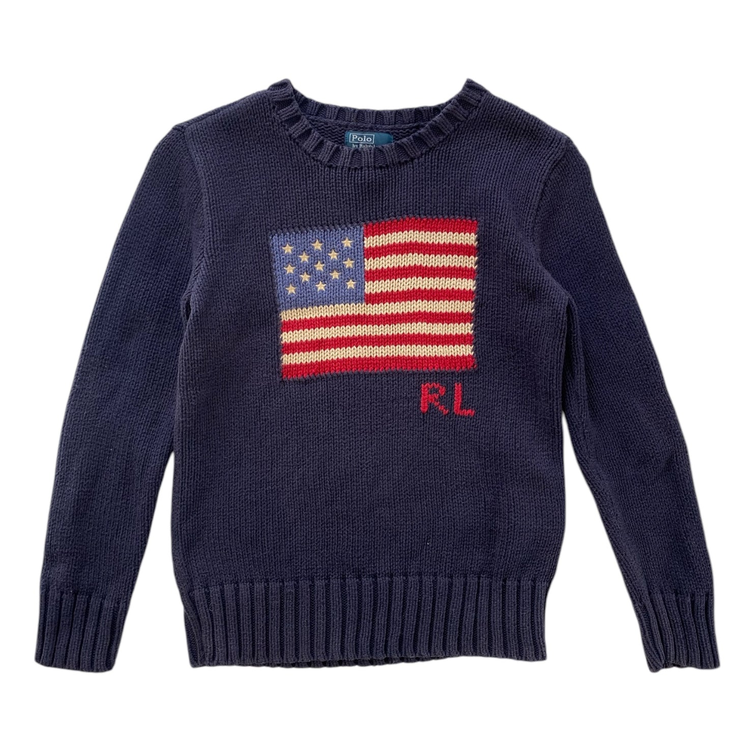 Vintage Ralph Lauren polo knitted jumper. Size approx 10-12 years