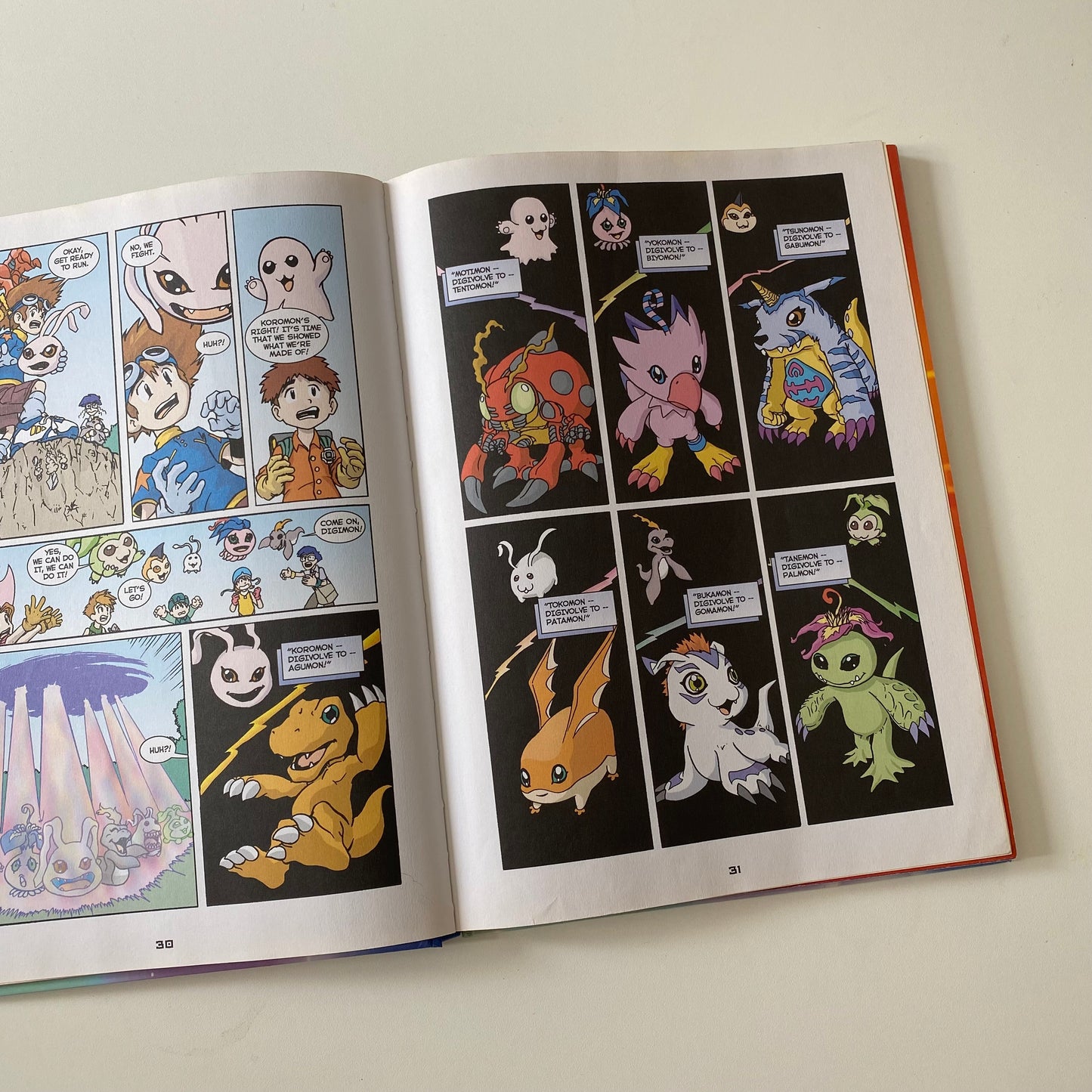 Vintage 2001 digimon annual