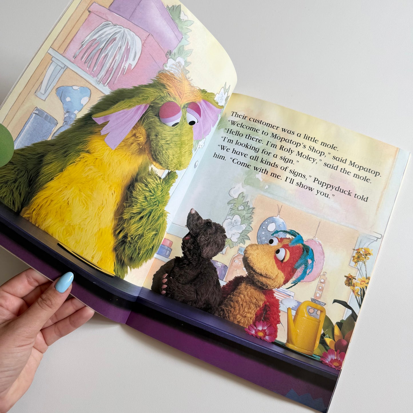 Vintage 1999 mopatops shop book