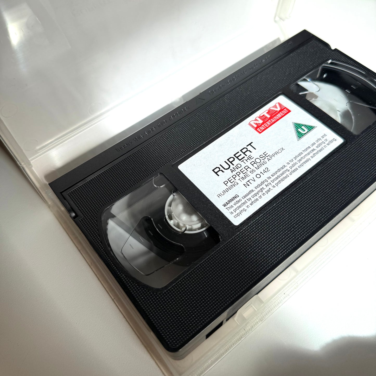 Vintage 1995 Rupert vhs tape