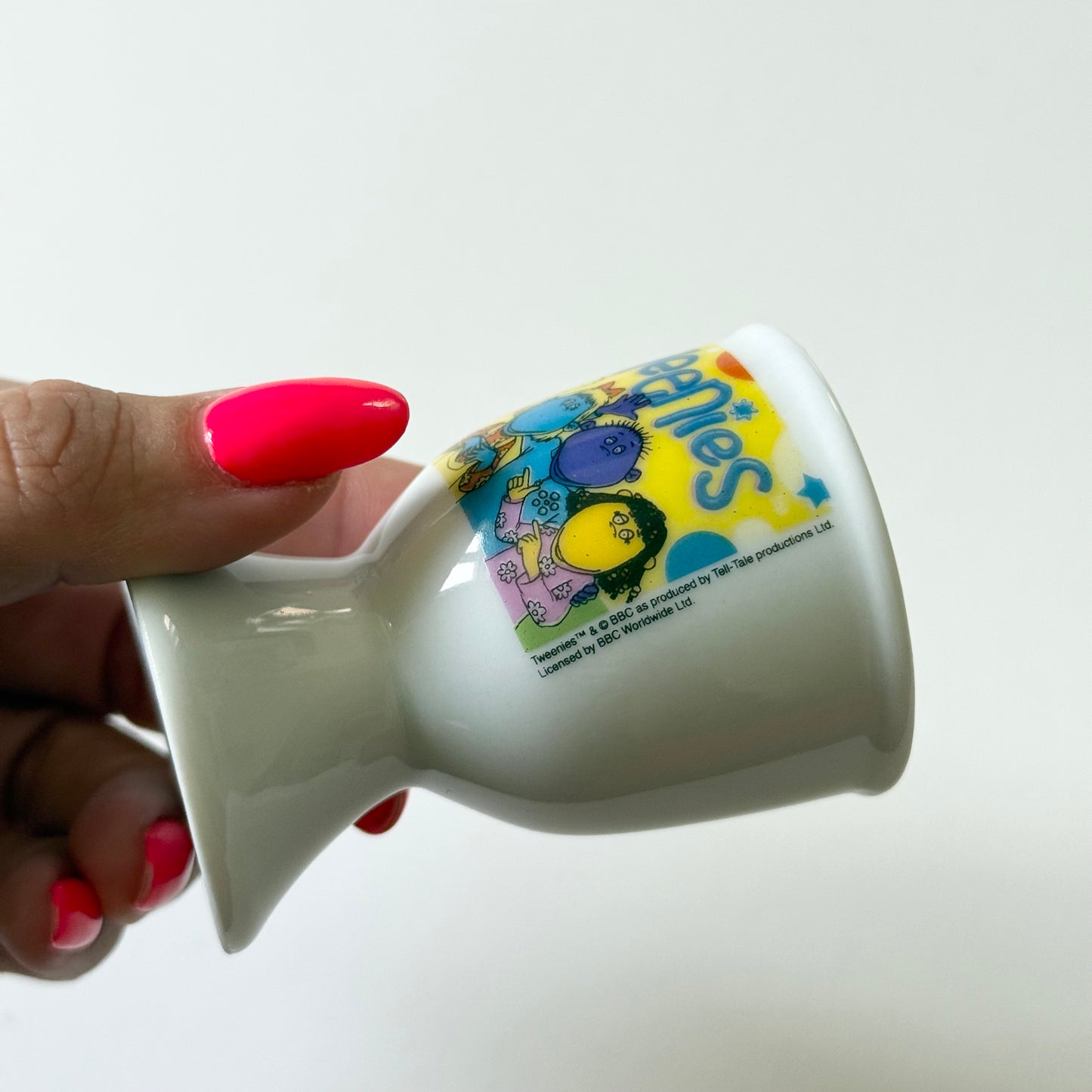 Vintage tweenies ceramic egg cup