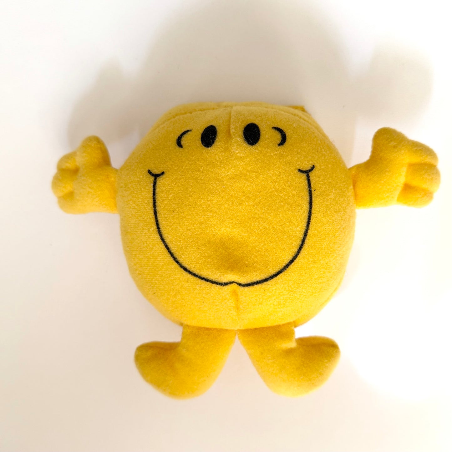 Vintage 2001 mr happy plush book