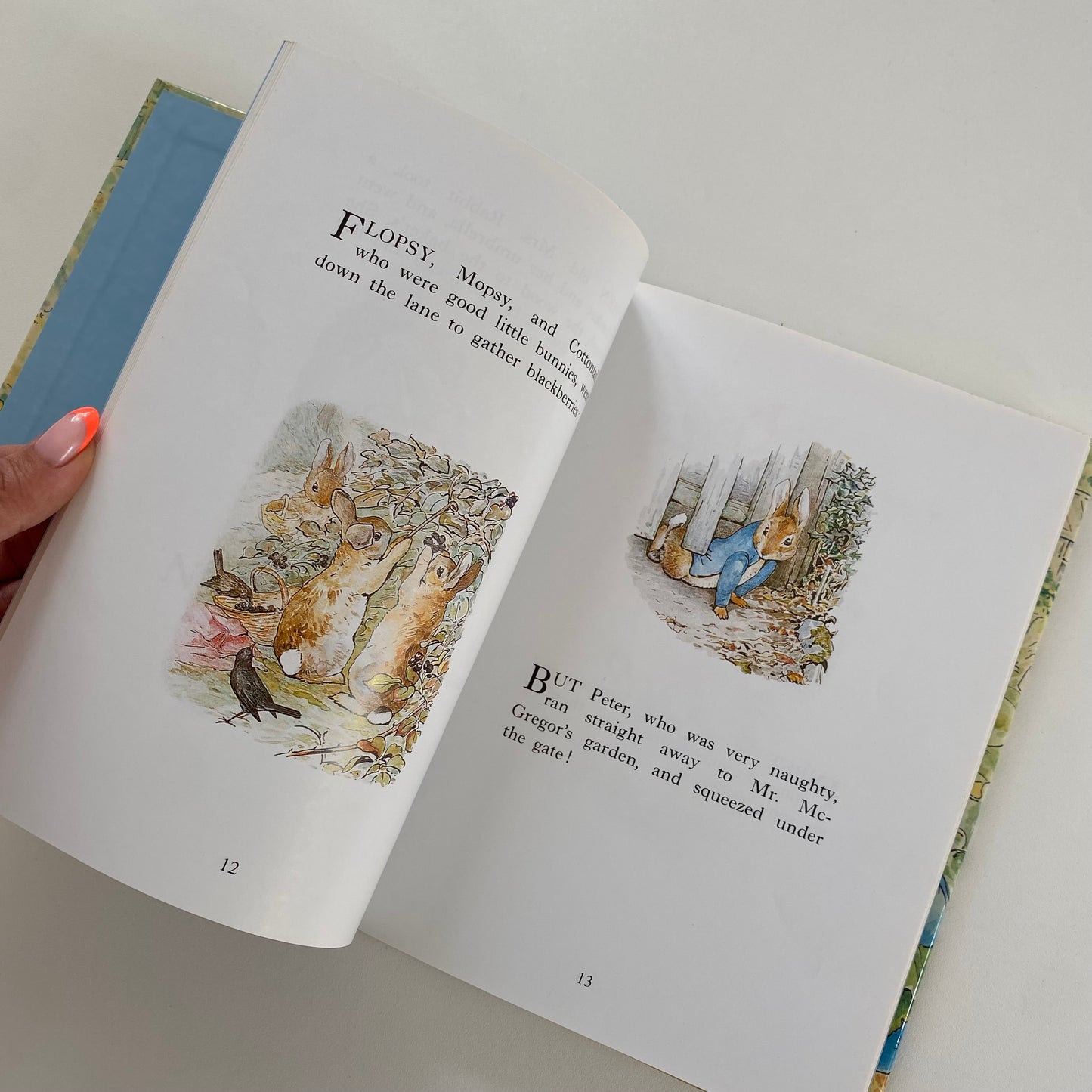 Vintage 2000 Peter rabbit treasury book.