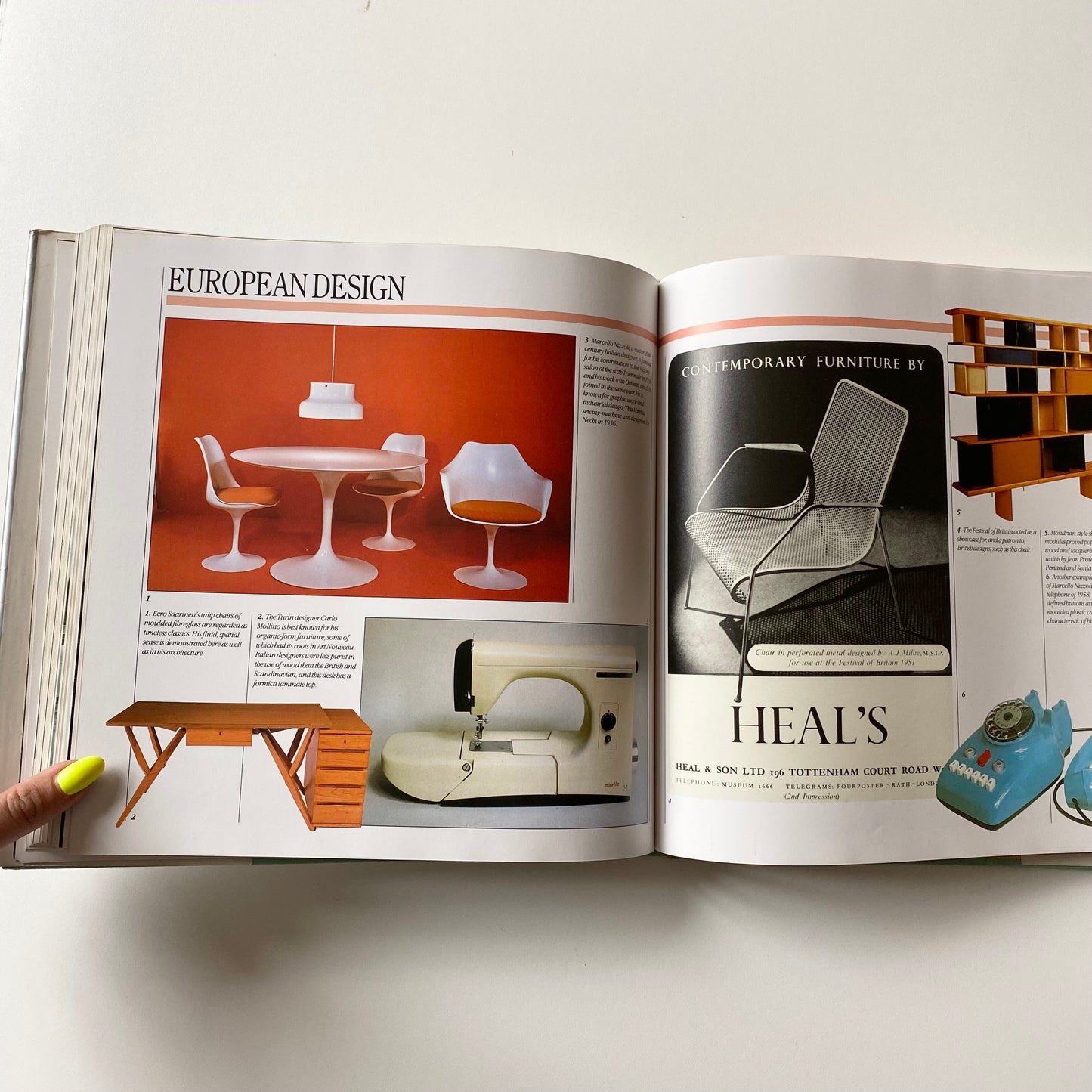 Vintage 1990 fifties source book - coffee table book.