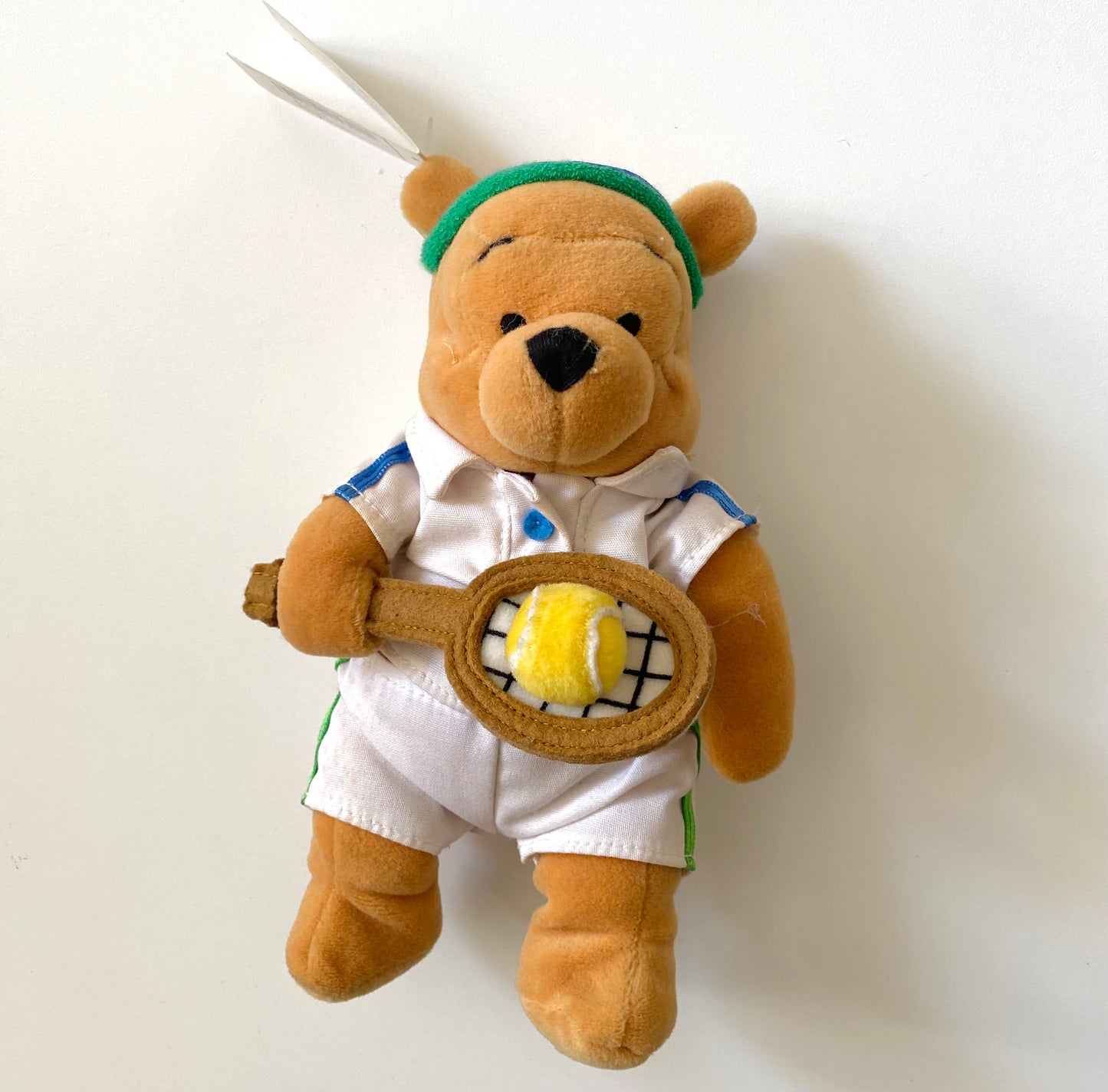 Vintage Disney 2002 Winnie the Pooh tennis soft toy.