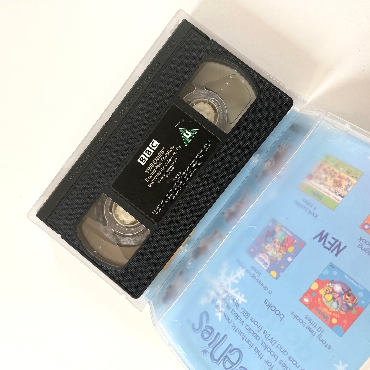 Vintage 2001 Tweenies vhs tape