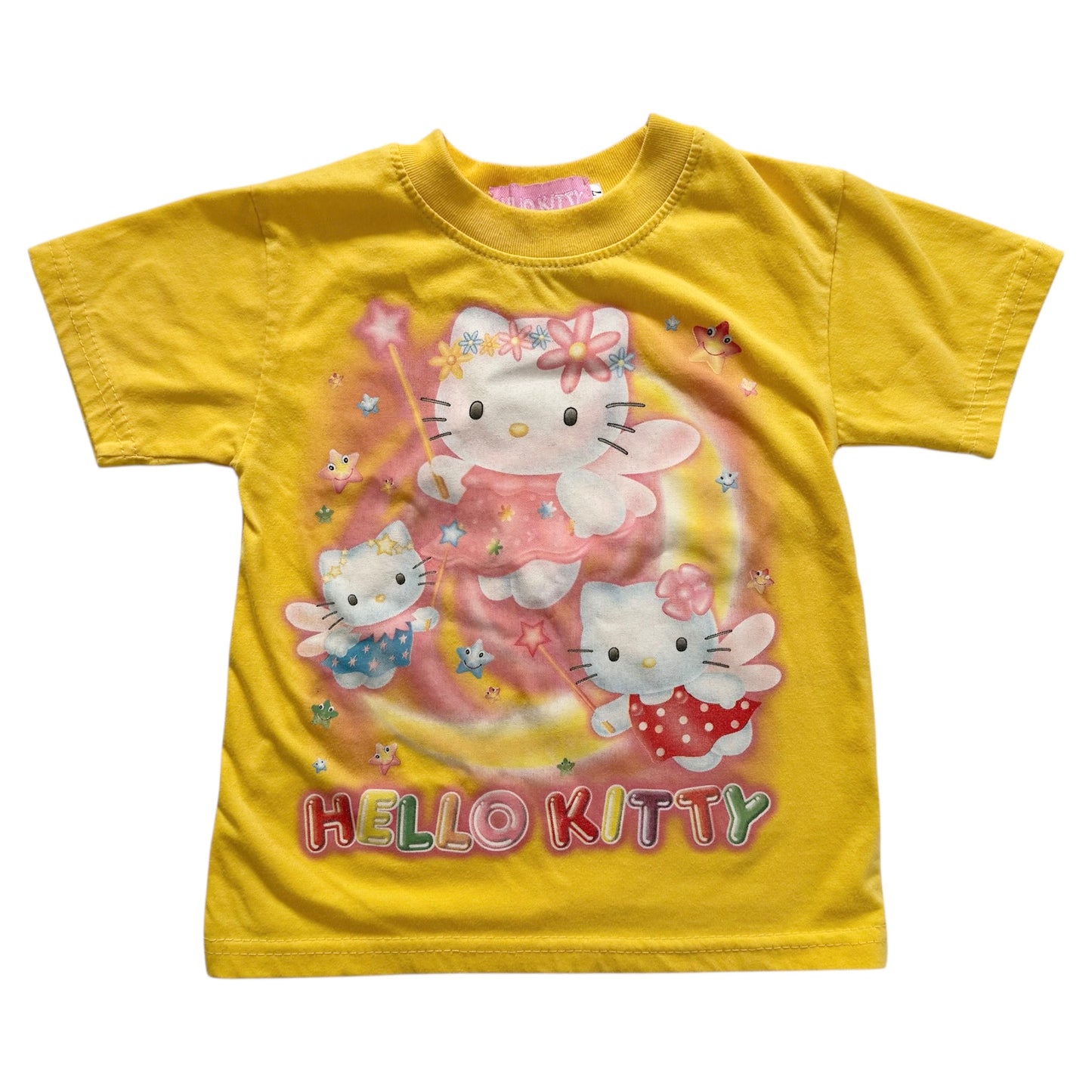 Vintage hello kitty printed tshirt. Size approx 3-4 years