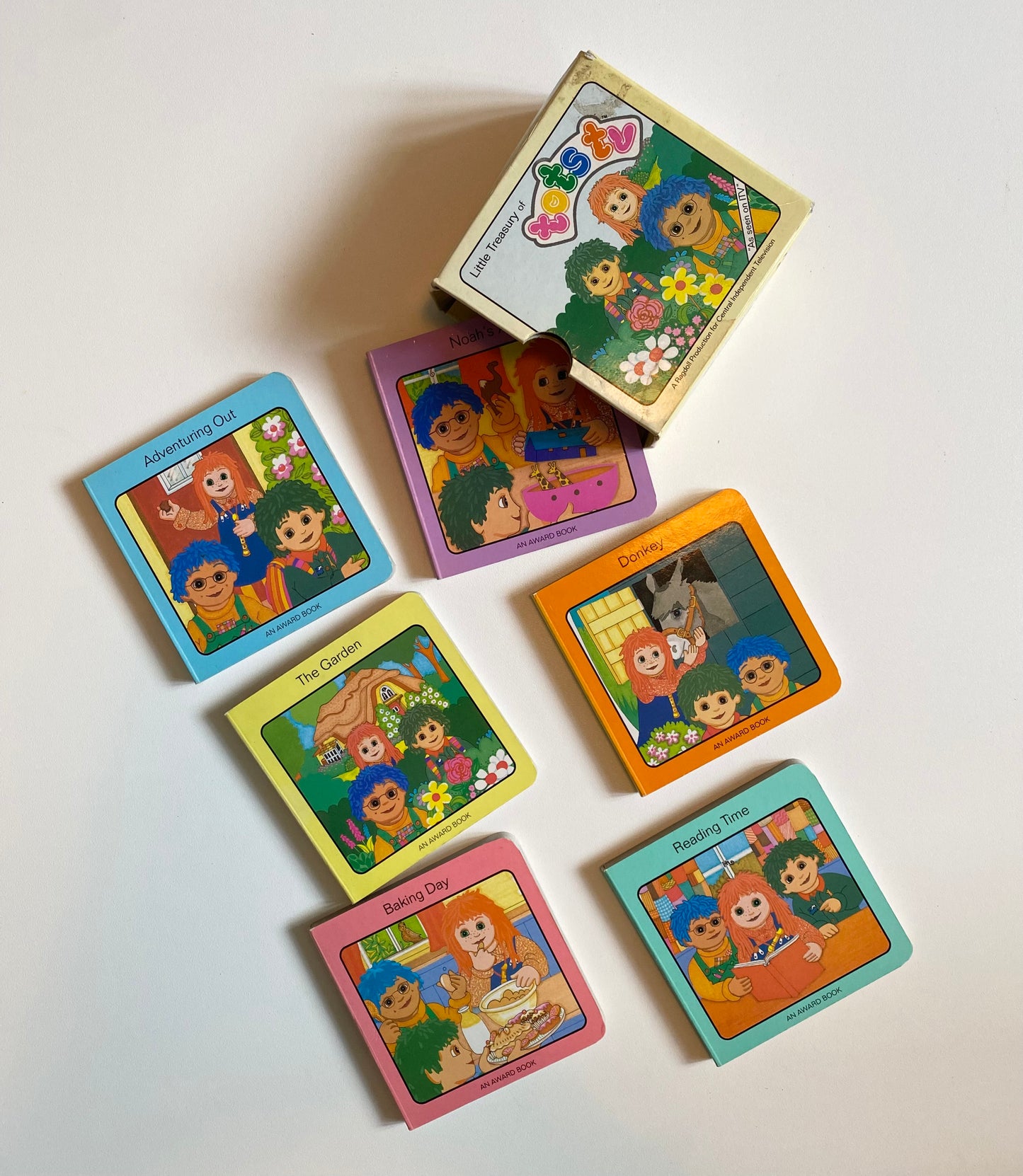 Tots Tv vintage 1995 set of books.