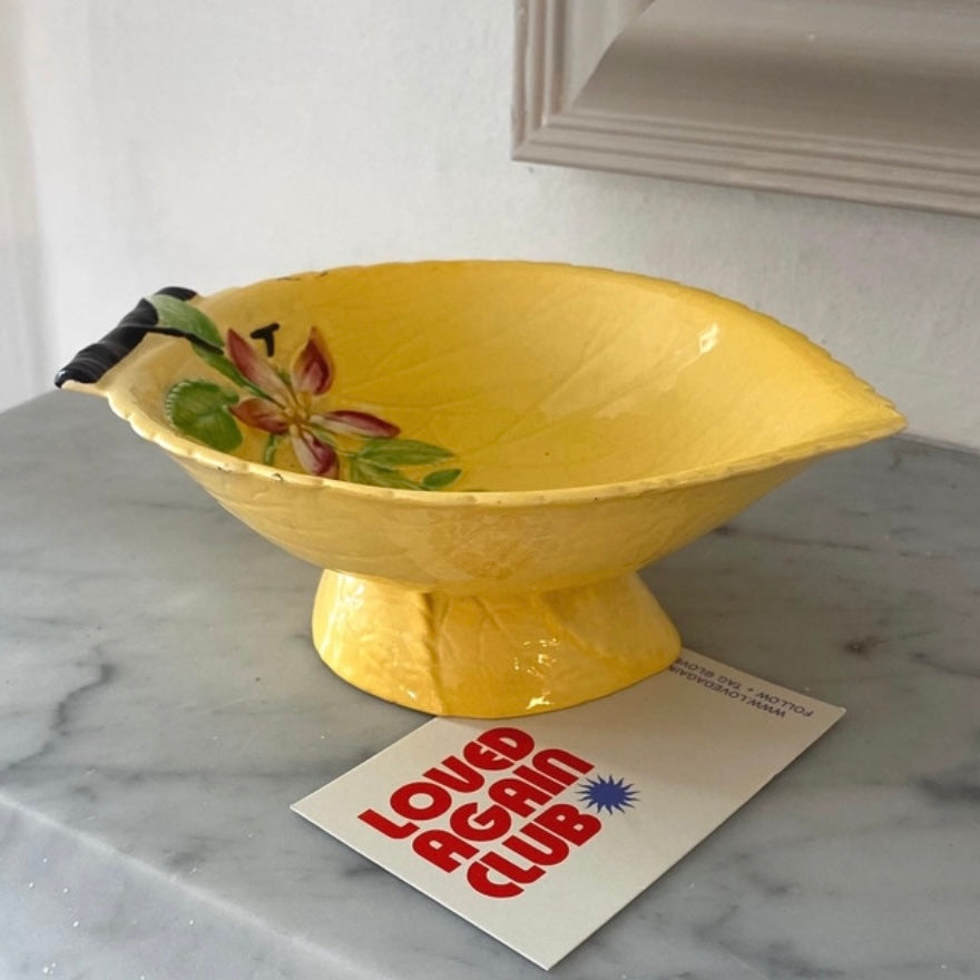 Vintage lemon trinket bowl / dish.