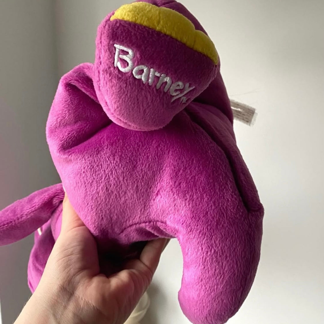Vintage Barney soft toy with working soundbox