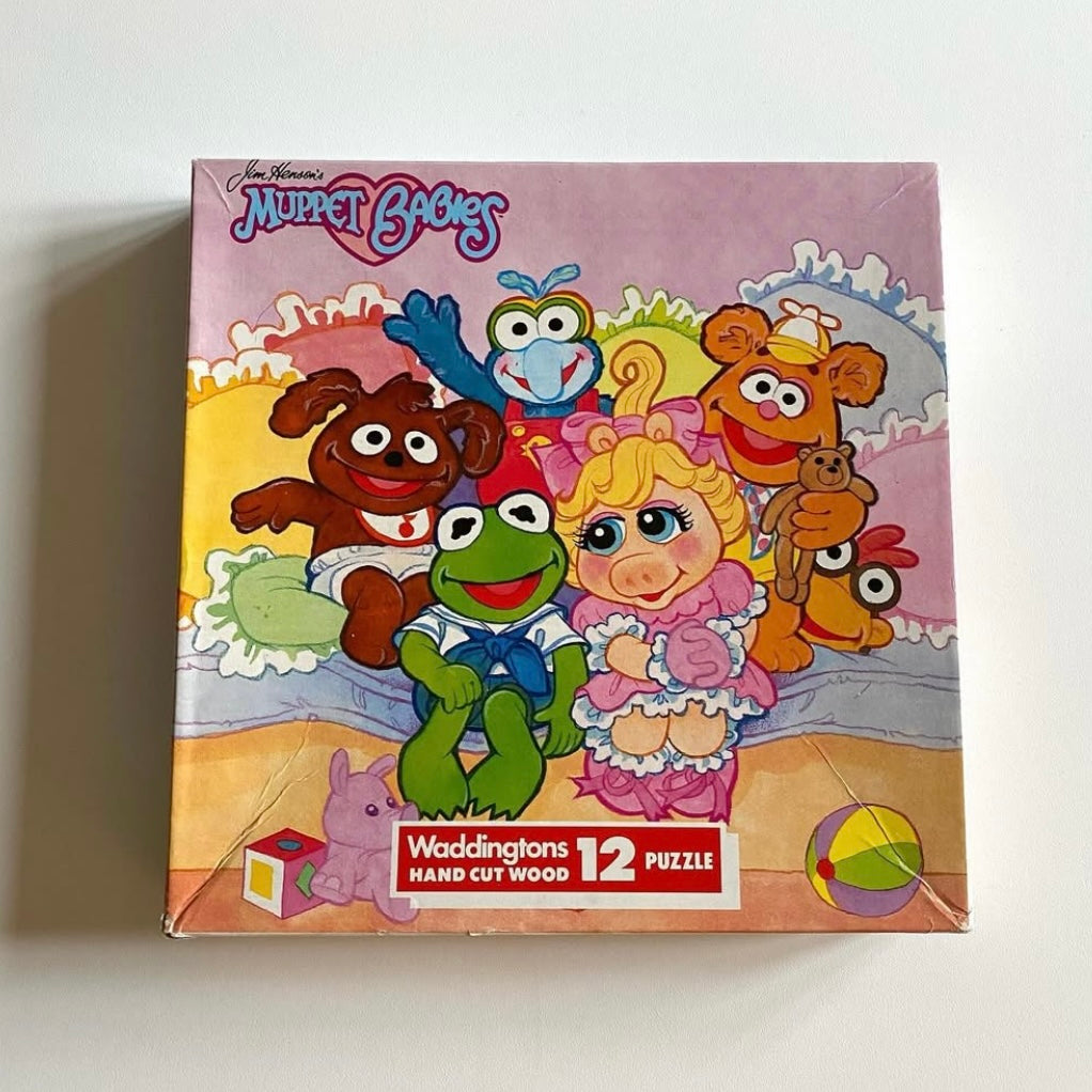 Vintage 1986 muppets puzzle