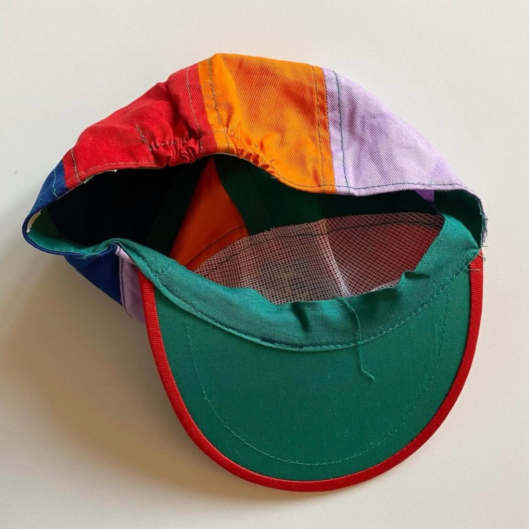 Colourblock cap approx 2-4 yrs