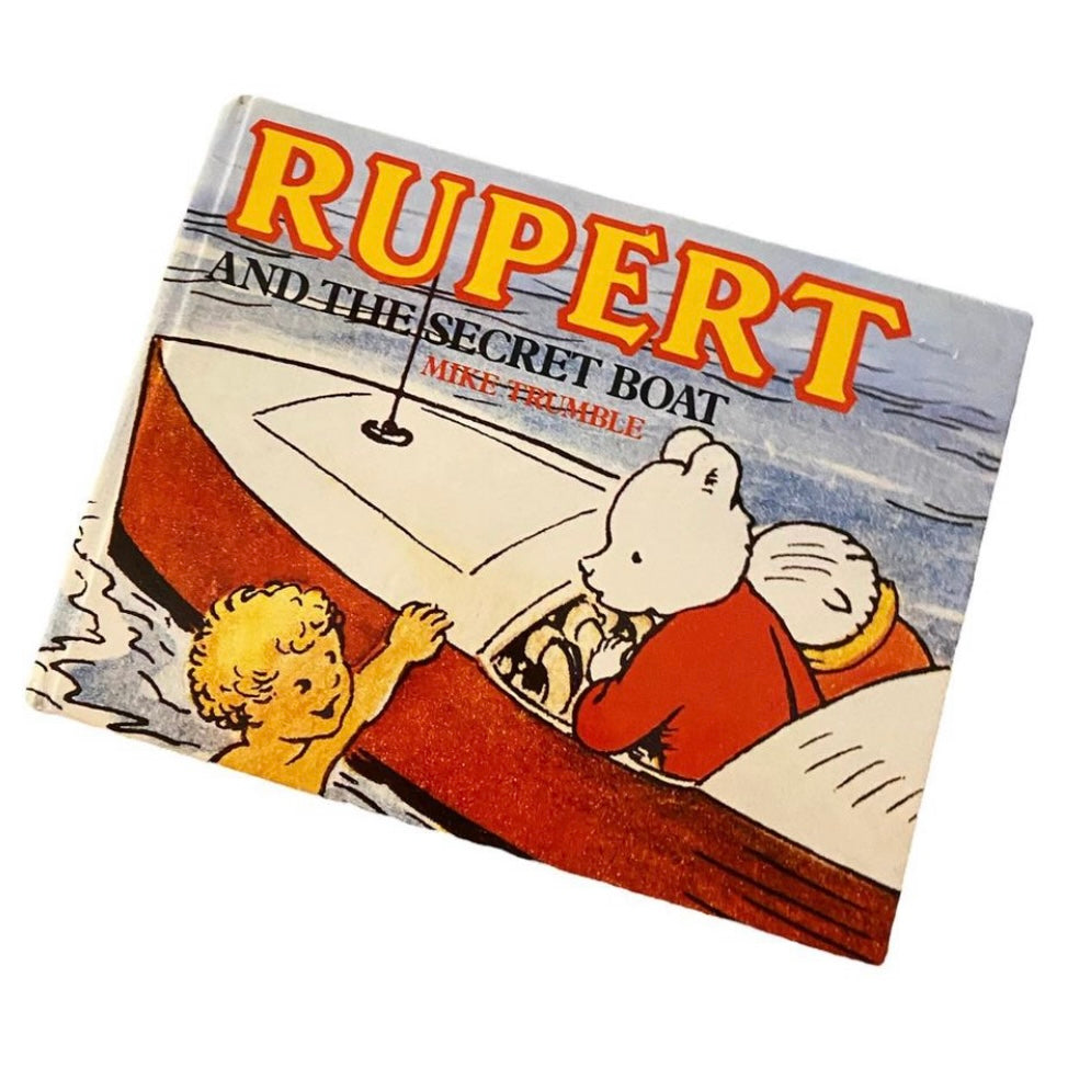 Vintage 1989 hardback Rupert book