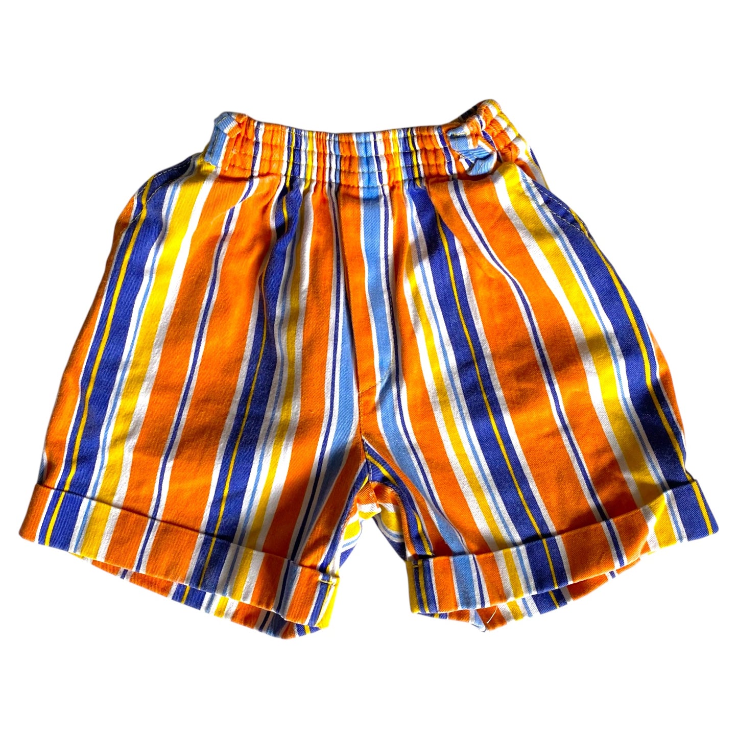 Vintage striped shorts. 18-24 months