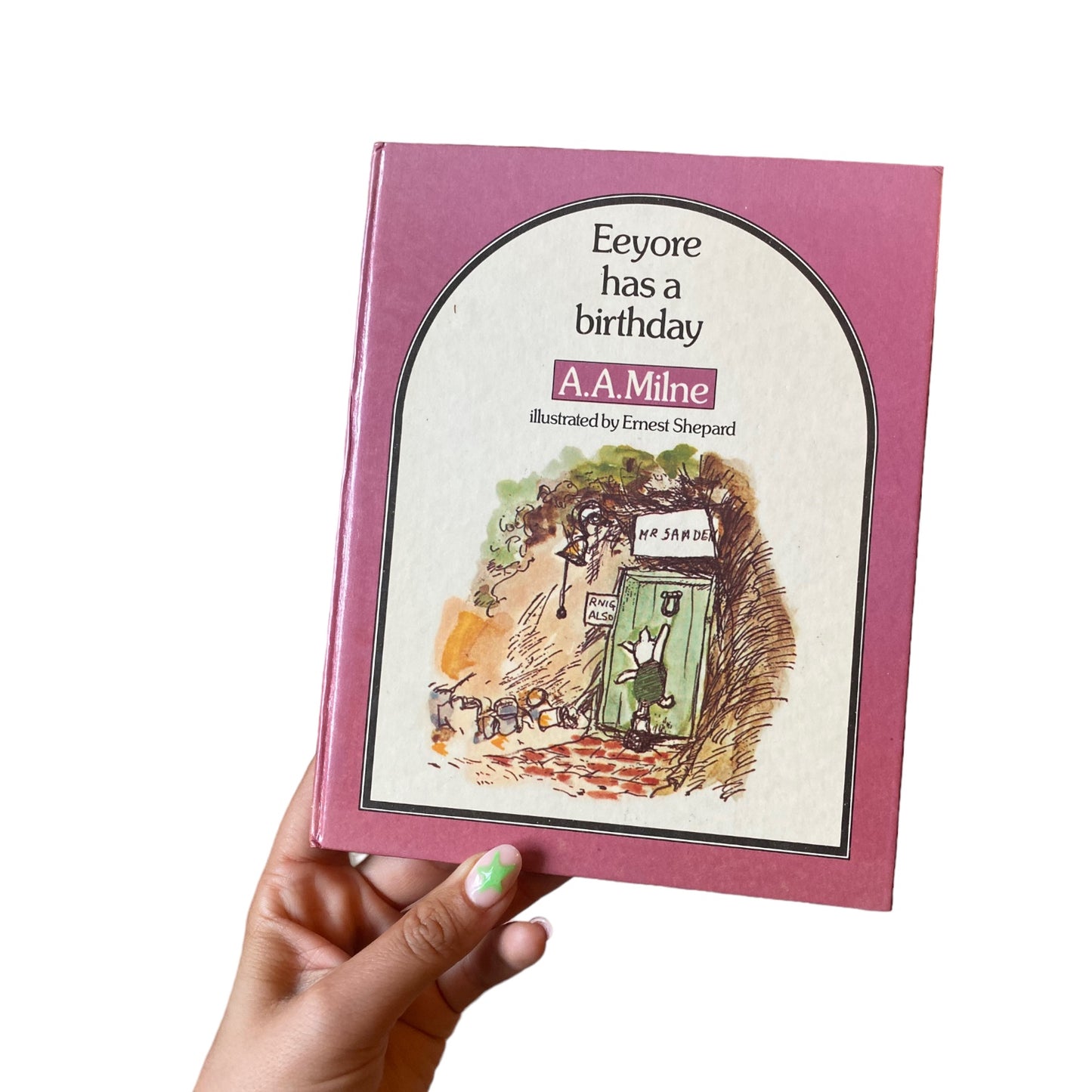 Vintage 1973 Eeyore has a birthday hardback book