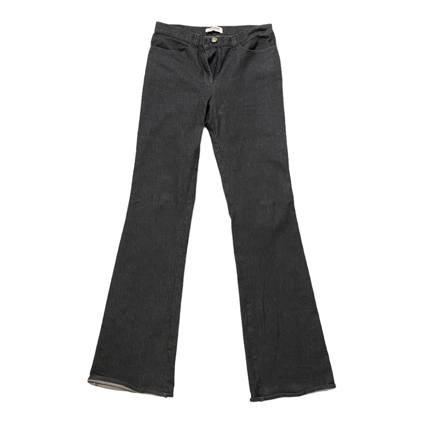 Reclaimed vintage denim blue straight leg trousers size 8-10