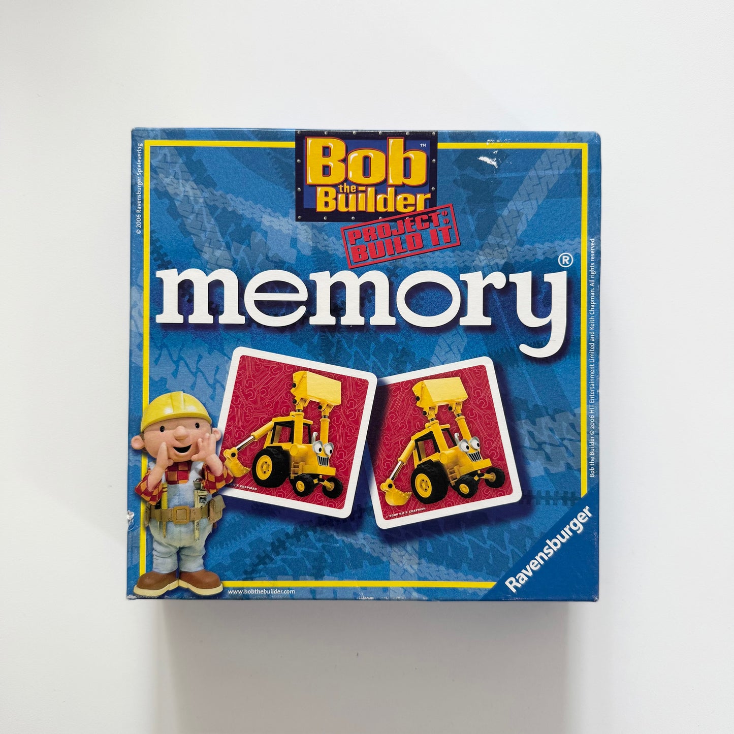 Vintage 2006 Bob the builder memory game