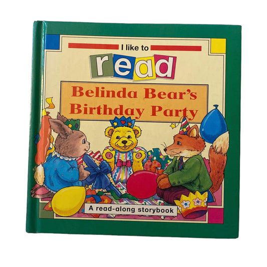 Vintage belinda the bears birthday party book