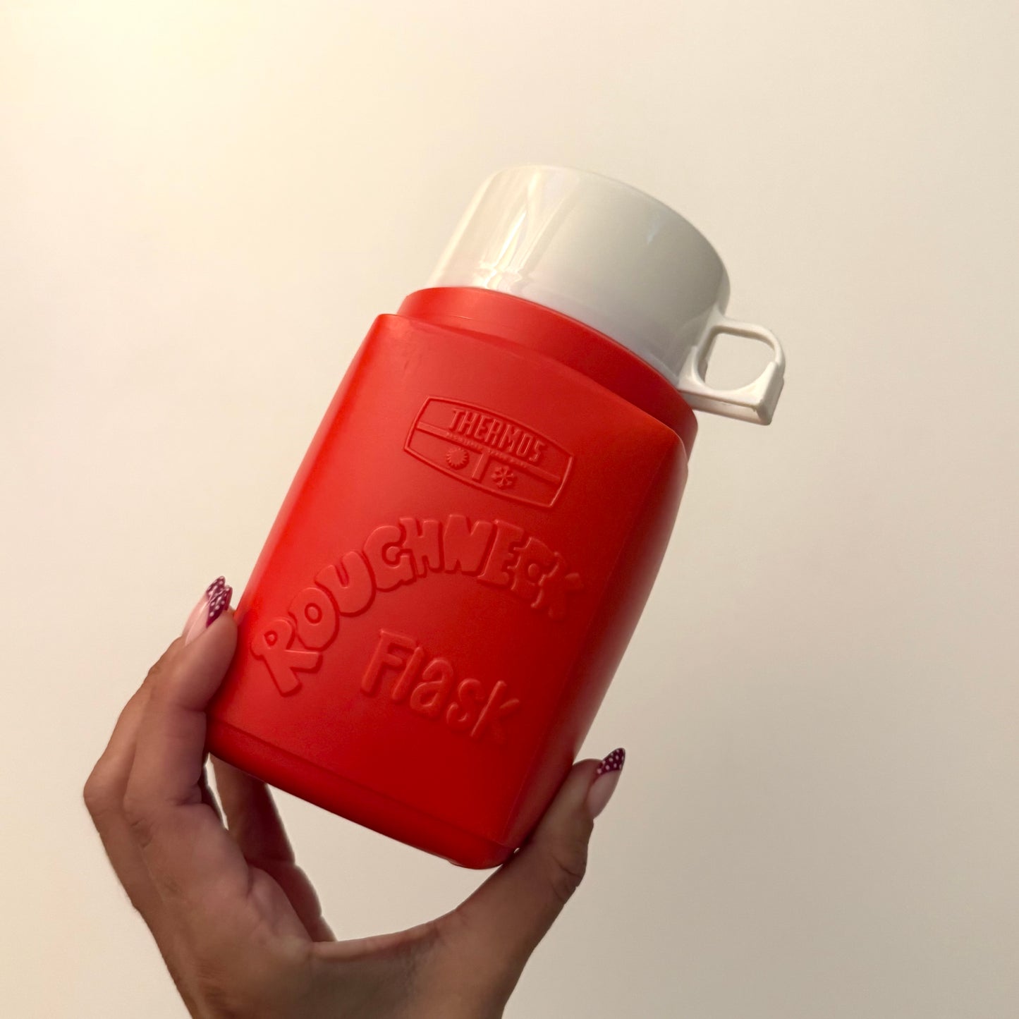 Vintage thermos Mickey Mouse flask.