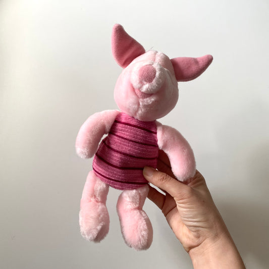 Vintage Walt Disneys piglet soft toy