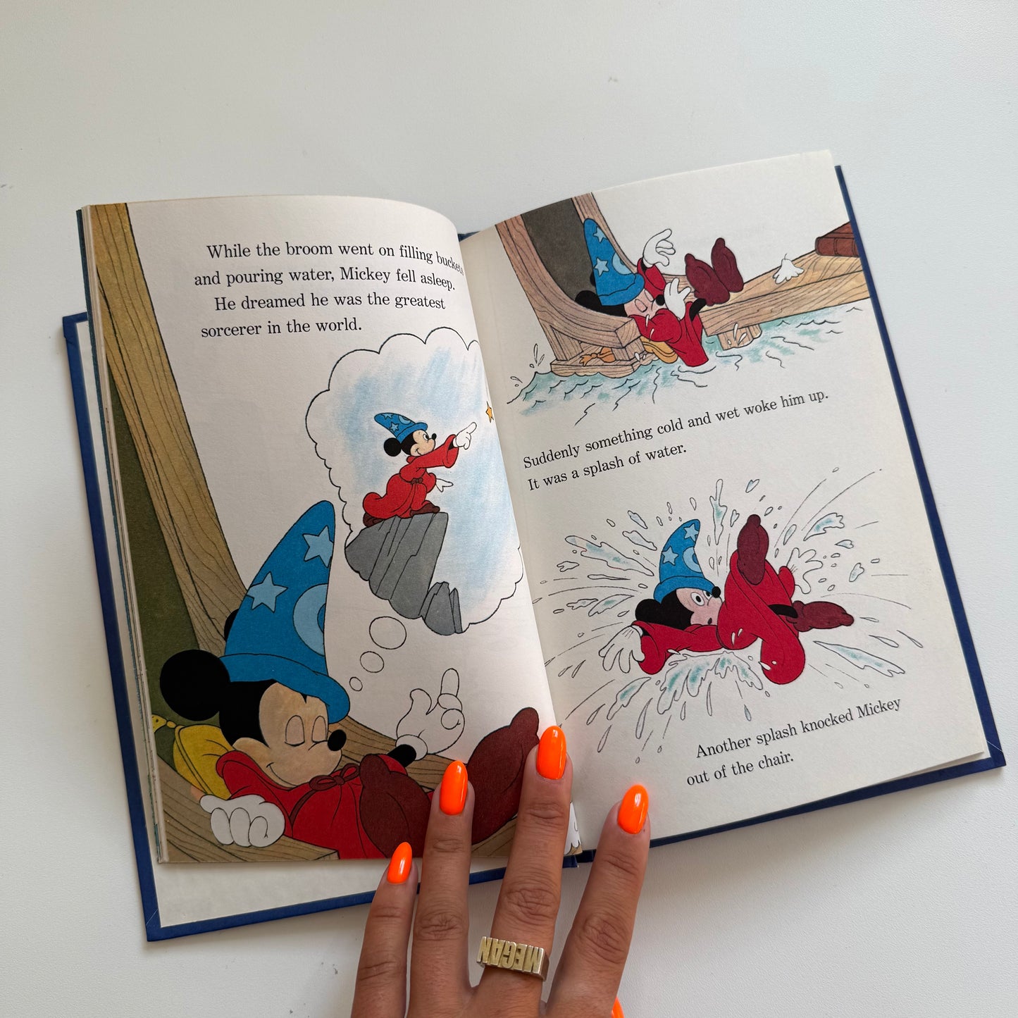 Vintage 1973 Walt Disney book