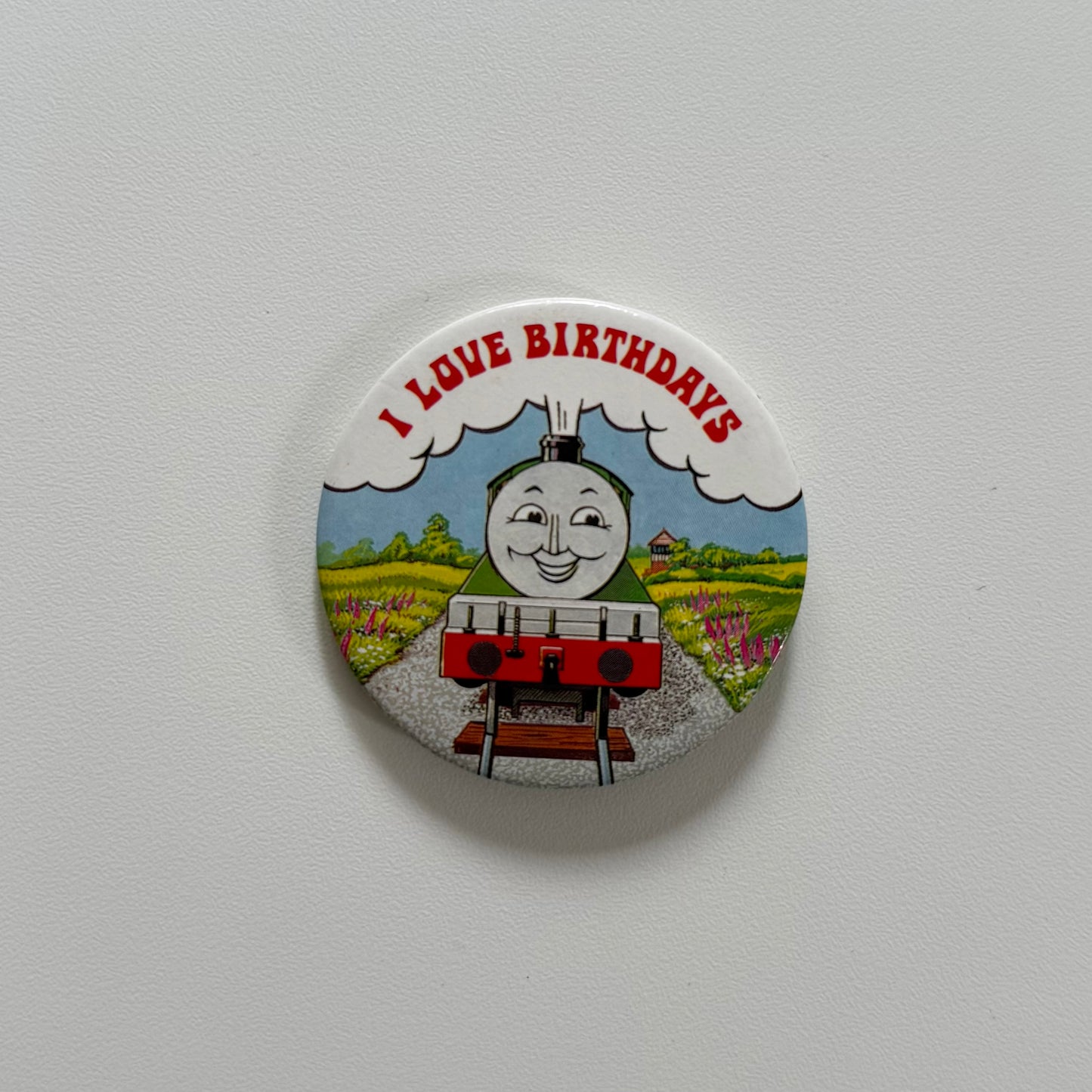 Vintage 1991 Thomas the tank engine badge