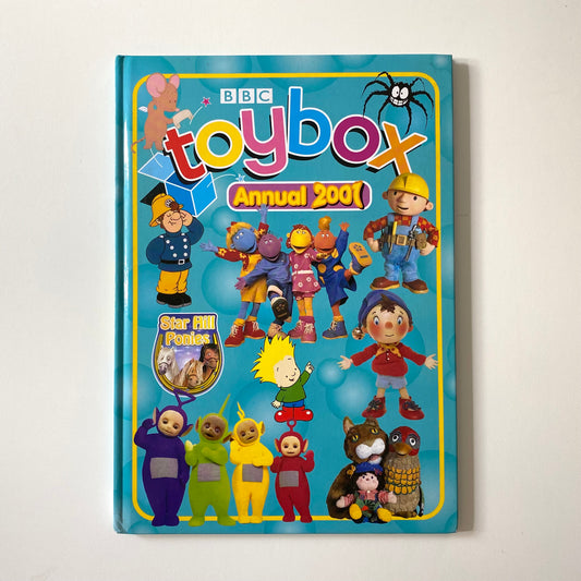 Vintage 2001 toy box annual