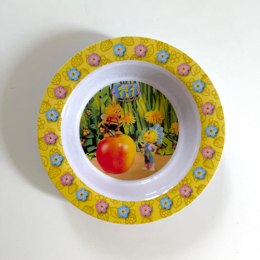 Vintage 2005 fifi and the flowertots plastic bowl