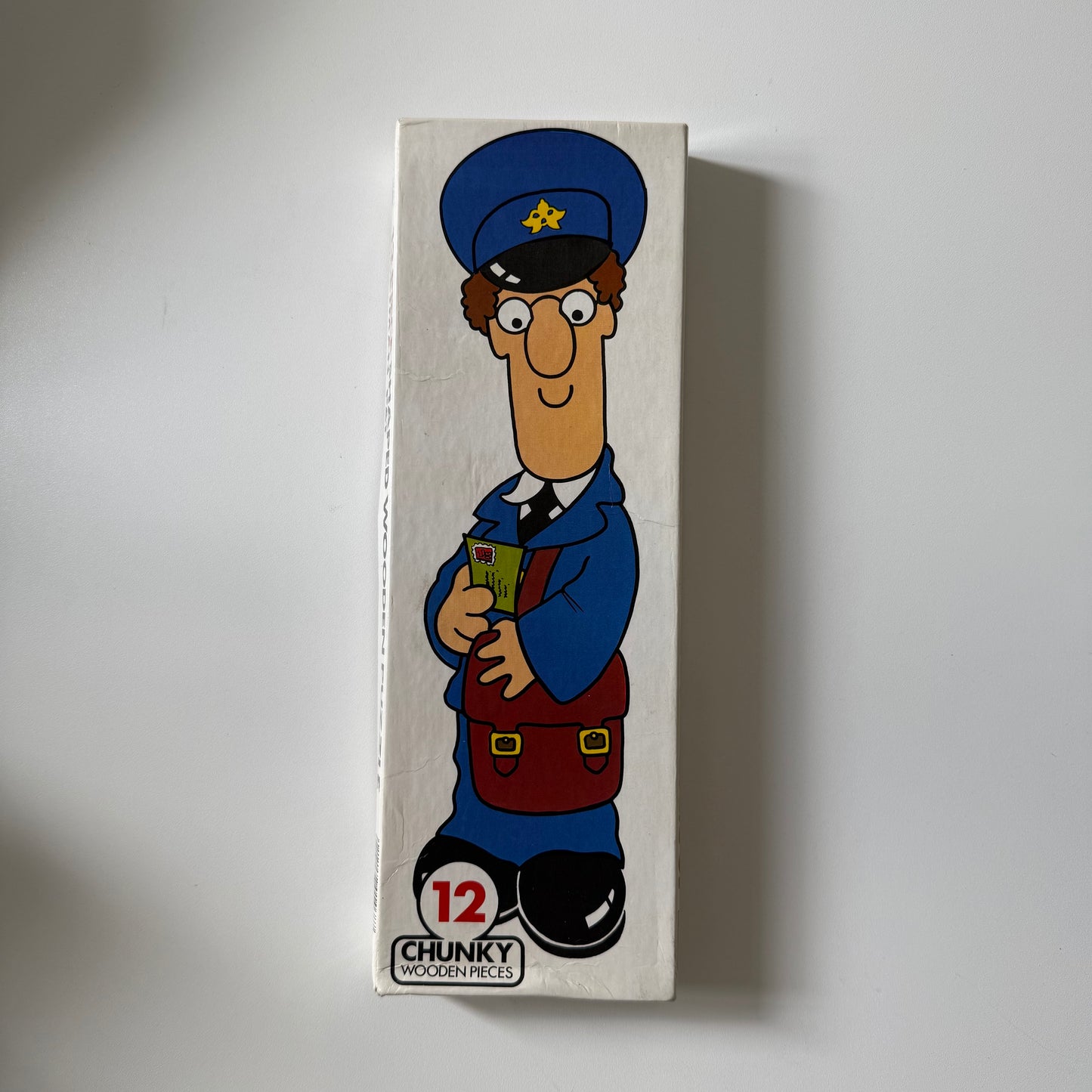Vintage 1983 postman Pat wooden puzzle