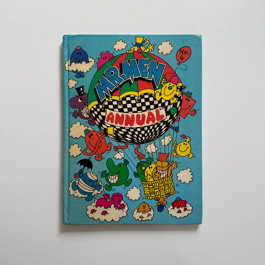Vintage mr men annual. Has a few pages with writing in.