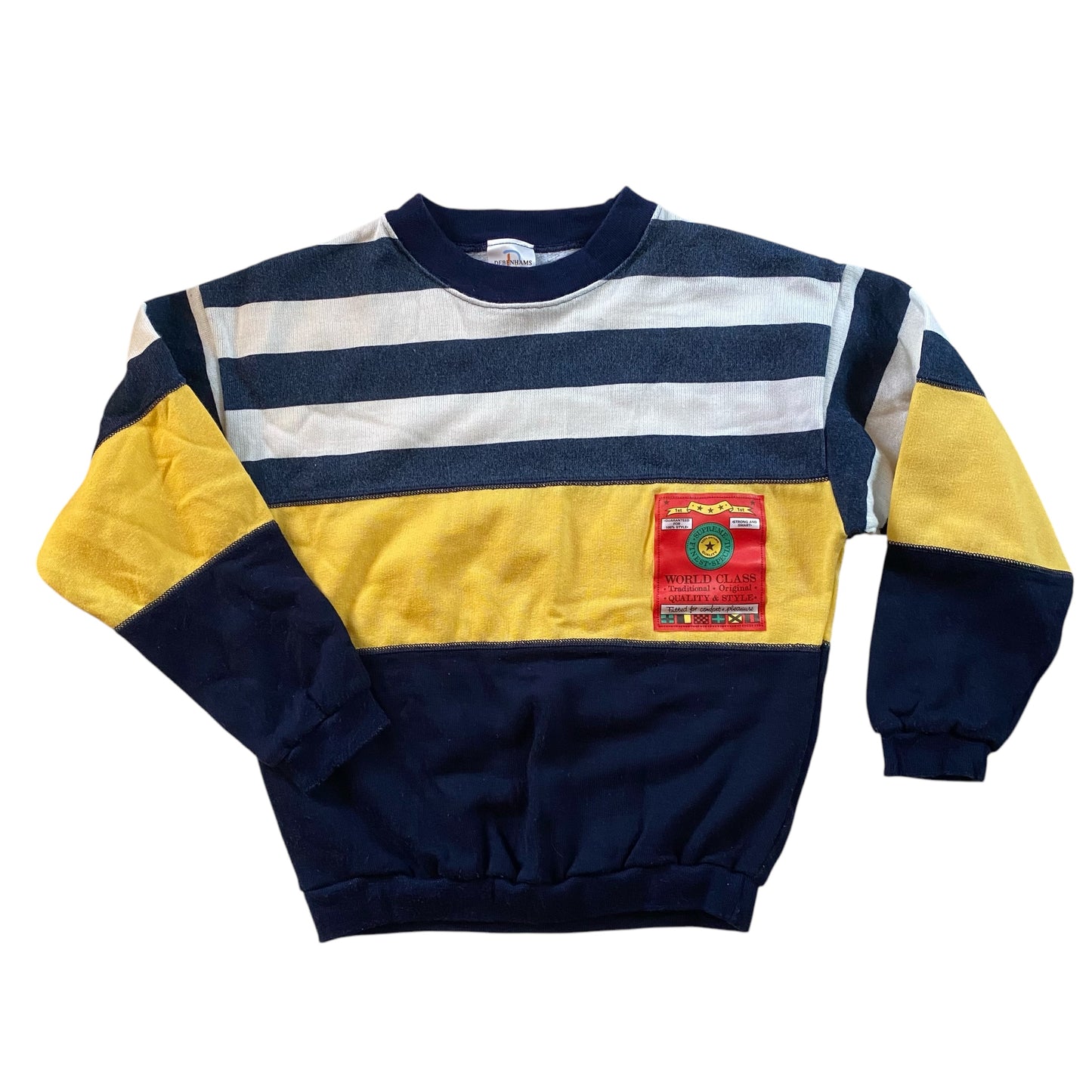 Vintage Debenhams sweatshirt. Size approx 8-10 years