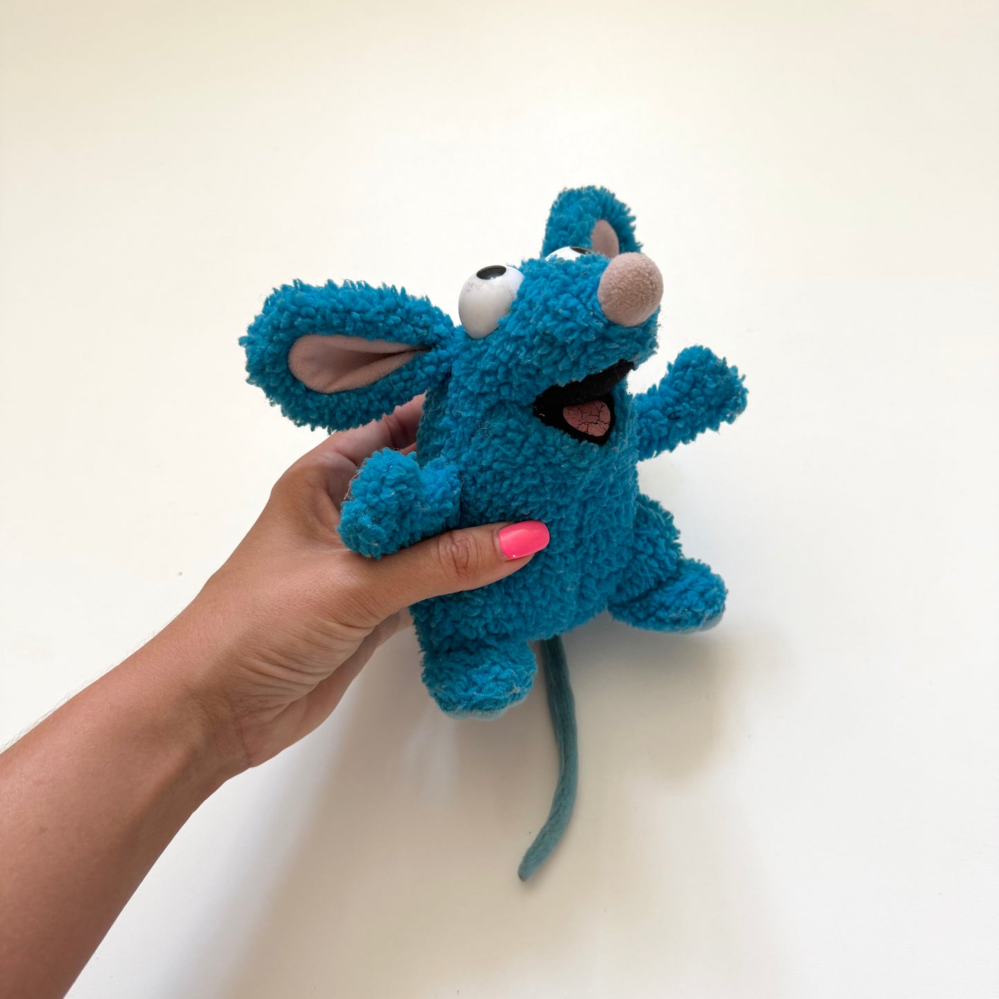 Vintage Bear in the big blue house ‘gutter’ plush teddy.