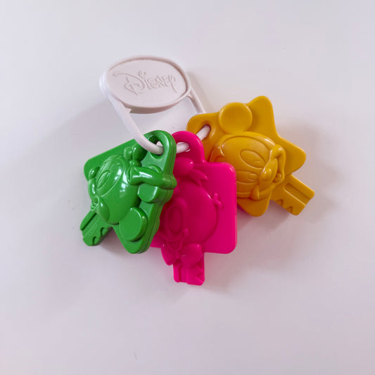 Vintage Mickey Mouse toy keys