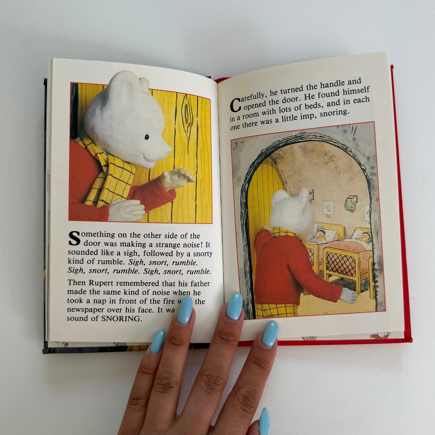 Vintage 1989 ladybird Rupert book