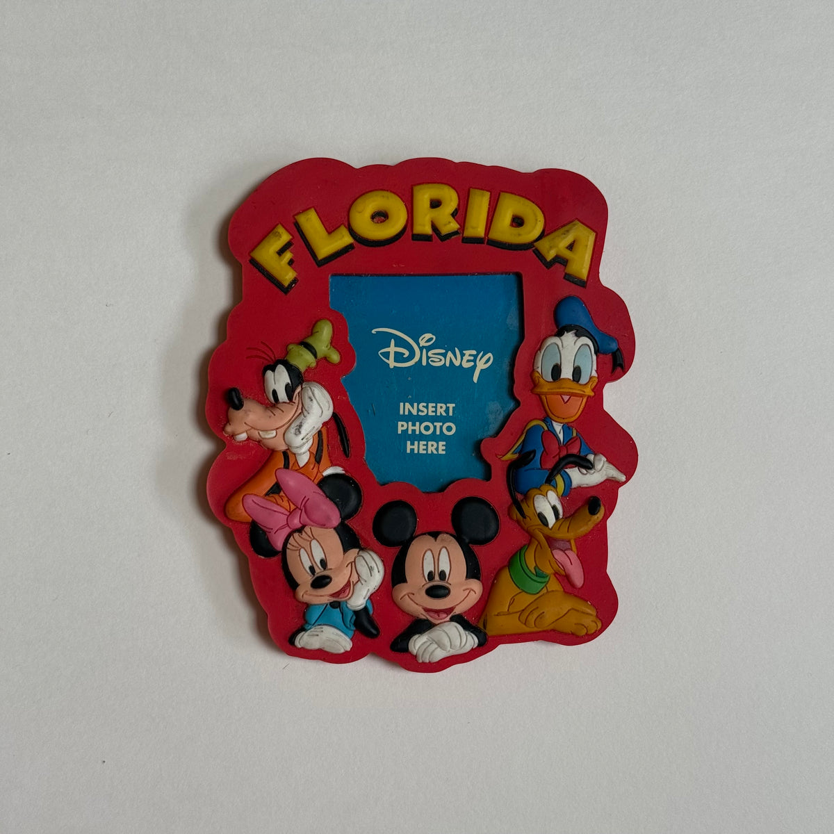 Vintage Disneyland photo magnet.