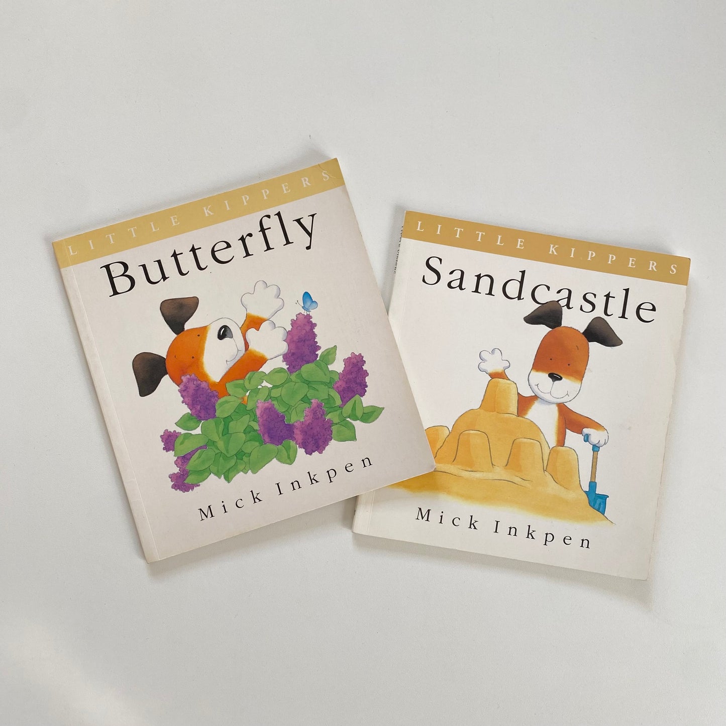 Set of two vintage 1998 kipper books