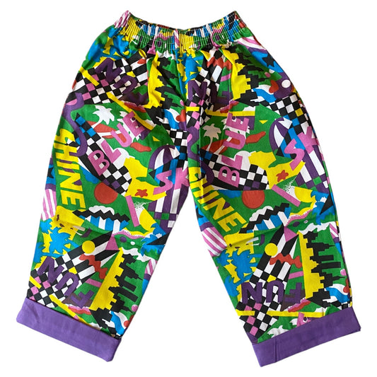 Bright 90s trousers size 2-3 years