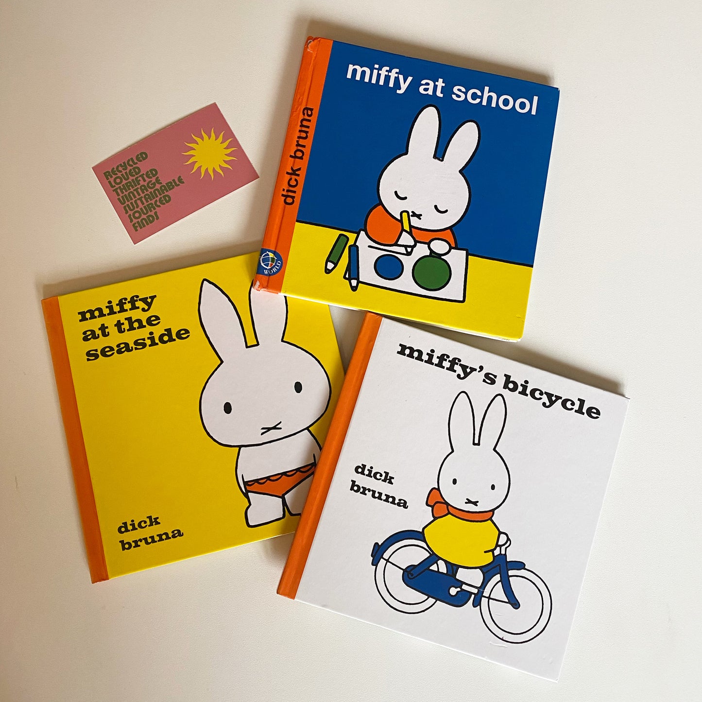 Dick bruna MIFFY set of three books