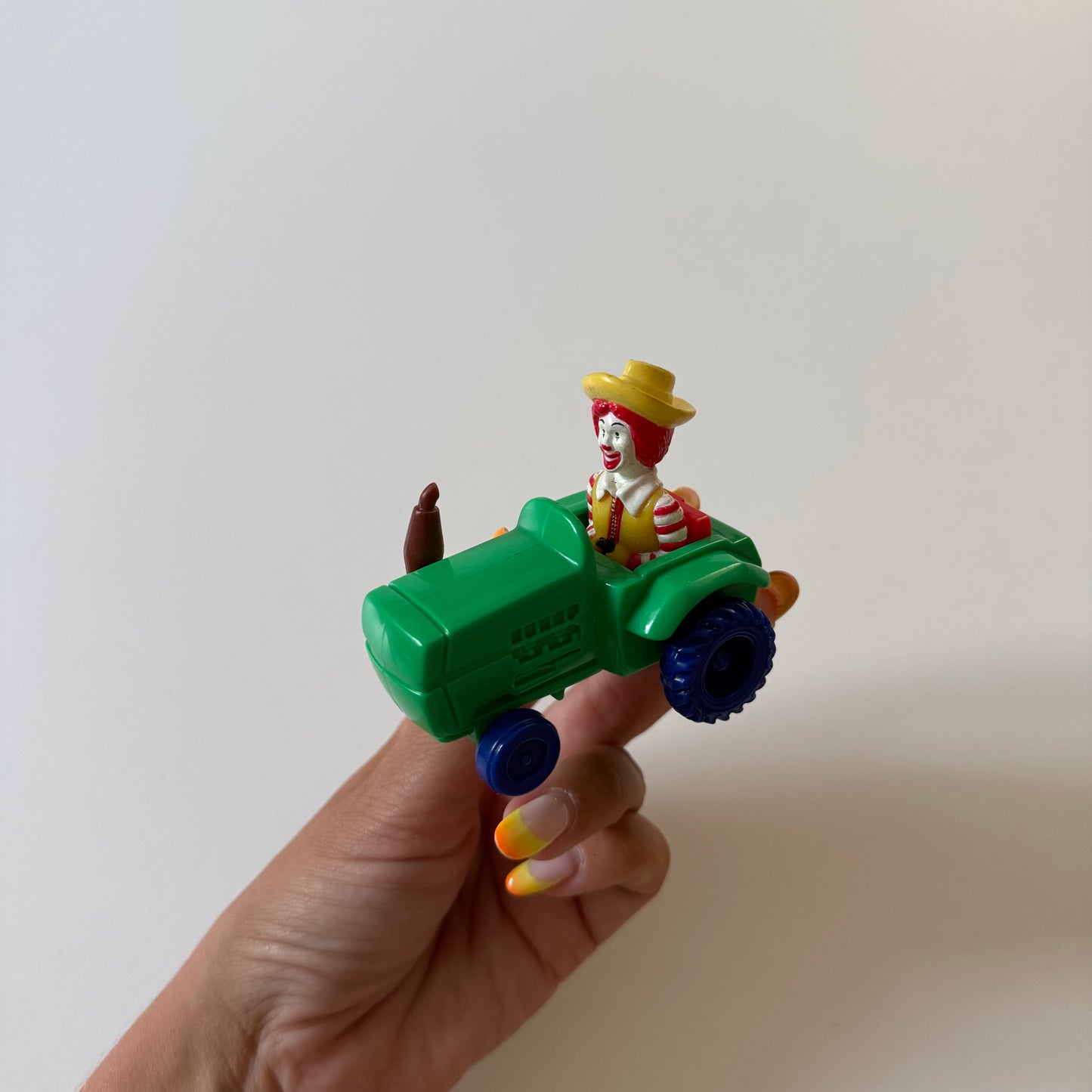 Vintage Ronald McDonald tractor