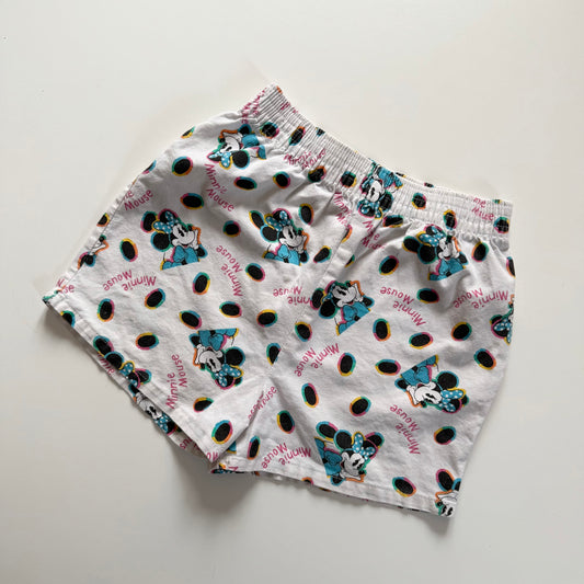Vintage mothercare Minnie Mouse cotton shorts. Size 2-3 years