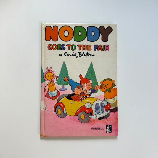 Vintage 1972 noddy hardback book