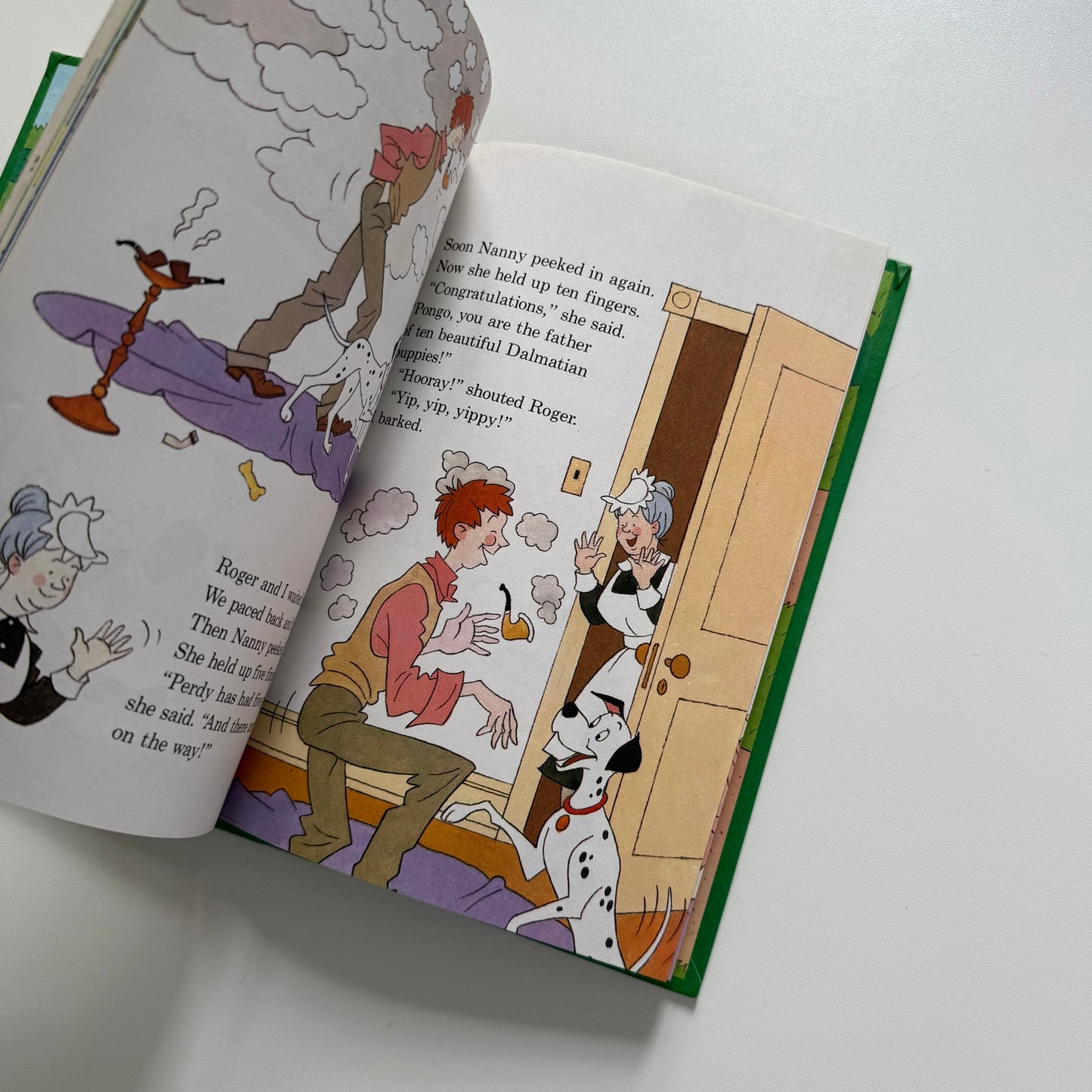 Vintage 1980 Walt Disney Dalmatians hardback random house New York book. Condition as shown.