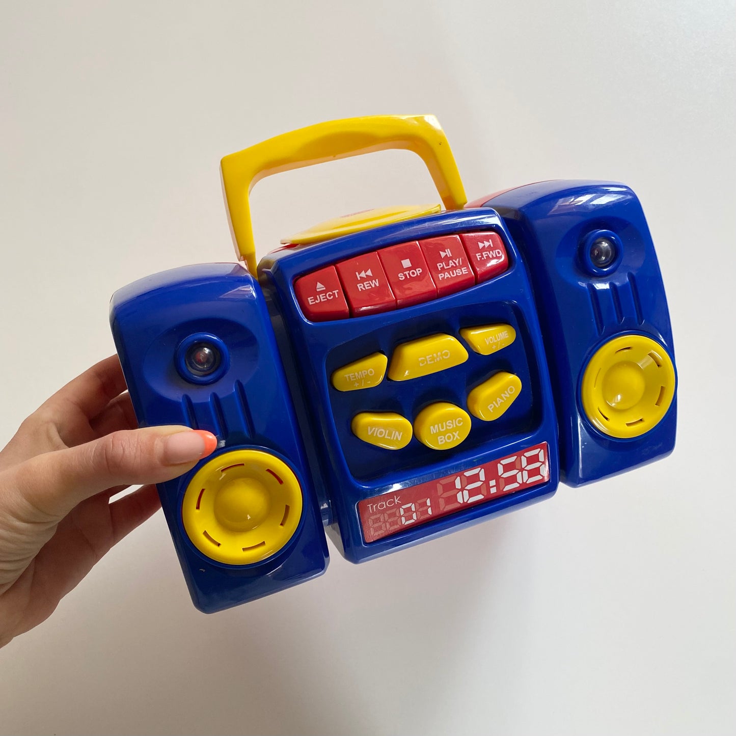 Chad valley colourblock my first cd player toy. Needs new batteries