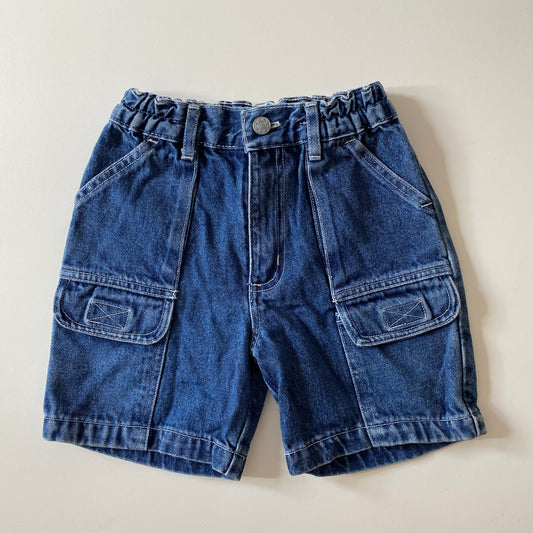 Vintage ‘ABC club’ denim shorts Approx 3-4 years