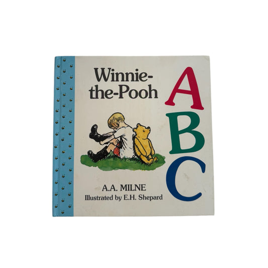 Vintage 1990 Winnie the Pooh ABC book