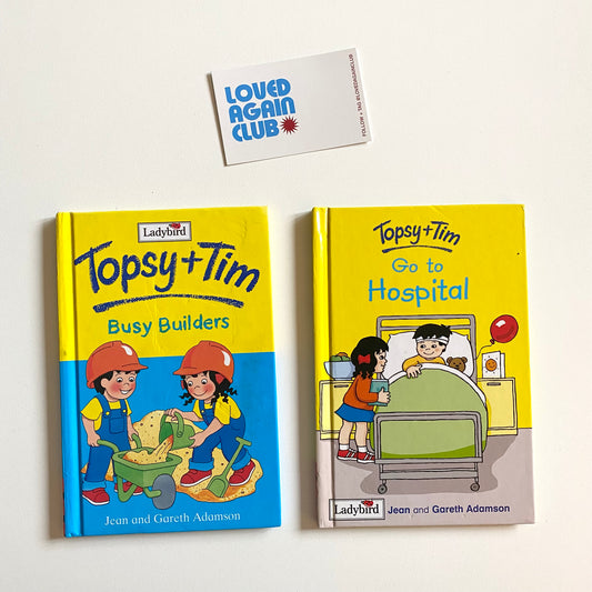 Topsy and Tim 1997 books/ set of two