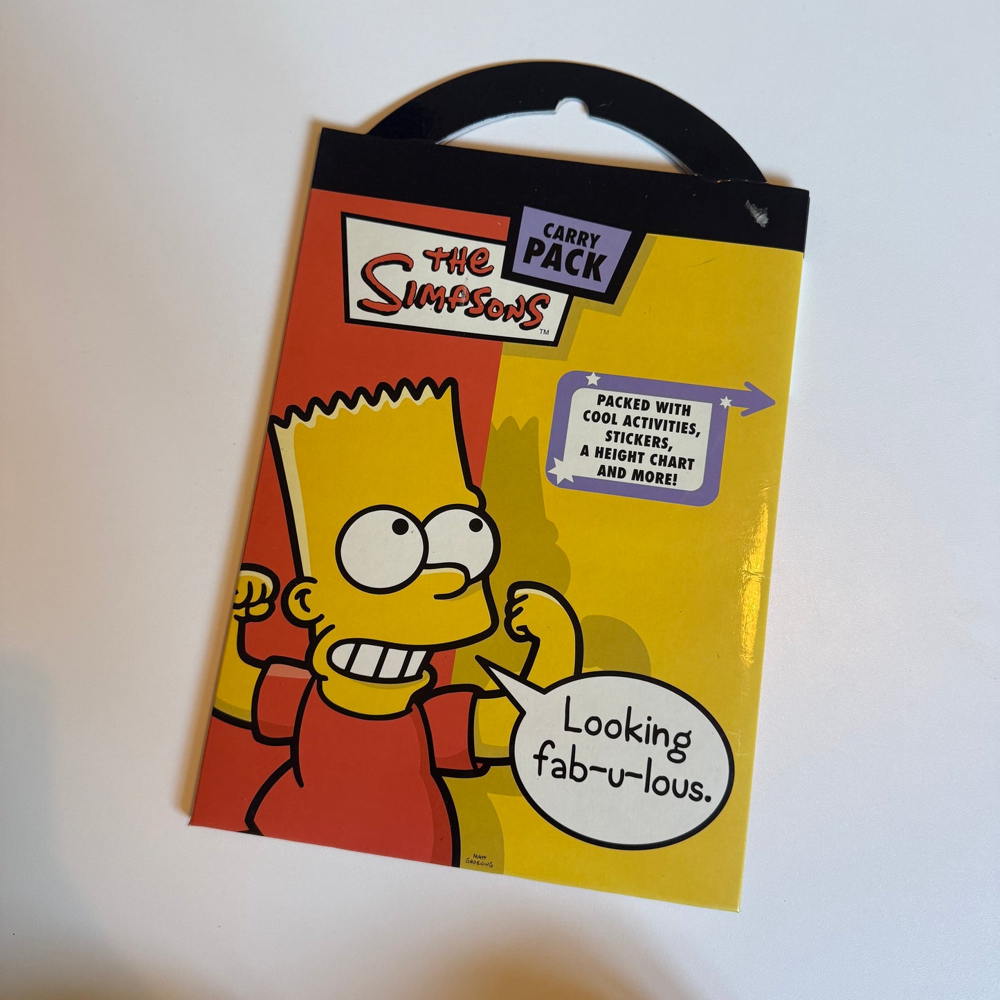 Vintage simpsons activity set.